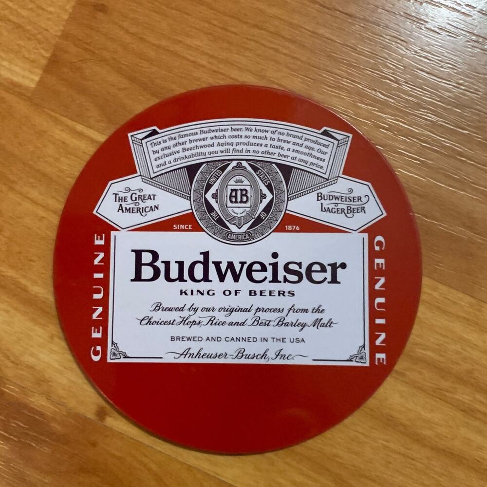 Collectable Budweiser Coaster‎